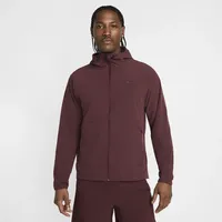 Nike Unlimited vielseitige, wasserabweisende Jacke mit Kapuze für Herren - Rot, L