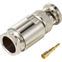 TRU Components TC-12885916 BNC-Steckverbinder Stecker, gerade 50 ω 1