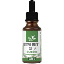 Natural PRO | Goodbye Appetite Tropfen Flüssigkeit zum Einnehmen 10 ml