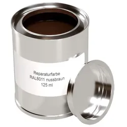 Reparaturfarbe | 0,125 l | Nussbraun