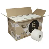 Satino 24 Rollen plastikfreies, weiches Toilettenpapier, 2-lagig, Satino Black *90632-1*