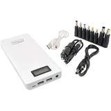 XTPower Powerbank 15600 mAh Quick Charge 3.0 Li-Ion USB, DC-Buchse 3.5mm Weiß Statusanzeige