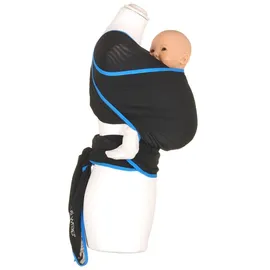 We Made Me WMM elastisches Tragetuch Wuti Wrap Midnight Black