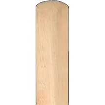 T&J Zaunpfosten 9 x 110 cm Braun/Holz