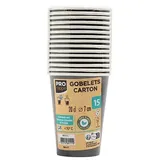 ProNappe Kaffeetasse 0,2 l Schwarz 15 St.