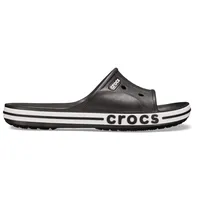 Crocs Unisex Slide, Bayaband Slide, Black/White, 39/40 EU