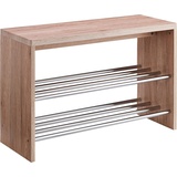 Haku-Möbel HAKU Möbel Schuhbank 95931 sanremo-eiche Holz 81,0 cm