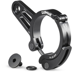 LUPINE Schnellspanner Stangenhalter für Alpha Frontleuchte | 31,8 mm
