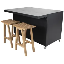 Brafab Barhocker Keros aus Teakholz