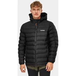 Wattierte Jacke Herren Winterwandern Kapuze Alpinus Felskinn 2XL