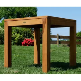 ASS Altenburger Wuchtiger Gartentisch 80 x 80 x 79 cm Braun