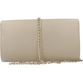 Valentino Divina SA Clutch Synthetik Beige/Weiß