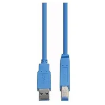 E+P Elektrik USB-A auf USB-B 2,5 m Blau