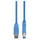 E+P Elektrik USB-A auf USB-B 2,5 m Blau