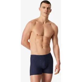 SCHIESSER Retro Boxershorts blau/schwarz M 9er Pack