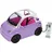 Barbie Puppenauto 2-in-1 Elektroauto Lila/Rosa HJV36