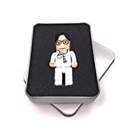 Onwomania Krankenpfleger Arzt USB Stick in Alu Geschenkbox 32 GB USB 3.0