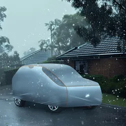 TecTake GmbH Hagelschutz-Autoplane wasserdicht atmungsaktiv - SUV / VAN BIG (571 x 203 x 120 cm)