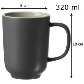 Ritzenhoff & Breker Jasper Frühstücksset 16-tlg. grau