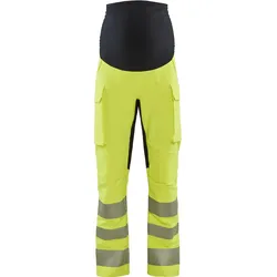 Warnschutz Umstandshose "7100" gelb/marine - M - gelb