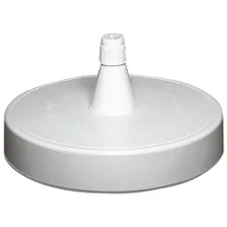SUNGARDEN Schirmständer »Easy Sun«, Kunststoff, Rohrdurchmesser: 40 - 70 mm - weiss