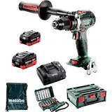 Metabo Akku-Bohrschrauber BS18LTXBLI + Metabox145 + Bit-Box + 5,5/10,0Ah +ASC145