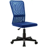 vidaXL Bürostuhl Netzgewebe blau 289516