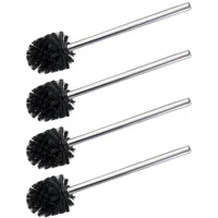 Wenko WC-Bürste 4er Set Silber/Schwarz