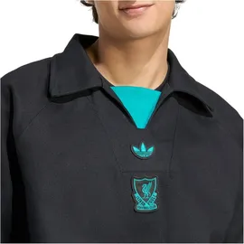 adidas FC Liverpool Sweatshirt 2025/26 Schwarz Herren Gr. S