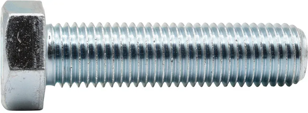 ISO4017/DIN933 Sechskantschrauben ohne Schaft 8.8 verzinkt KP -  50 / SW17 / M10