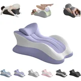 Sex Kissen für Paare Weich Keilkissen Mit Stützfunktion Memory Foam Lendenkissen ergonomische Haltungsunterstützung für Wirbelsäule perfekte Position zum Sitzen und Liegen Keilkissen aus Memory-Schaum