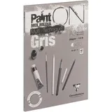 Clairefontaine PaintOn Block 1 St. 250 g grau