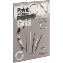 Clairefontaine PaintOn Block 1 St. 250 g grau
