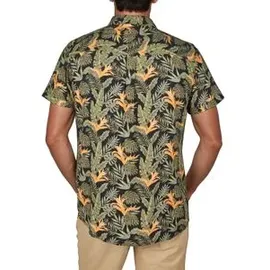 Riverso Hawaiihemd Regular Fit floral Schwarz M