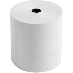 Exacompta 43816E 30x Rolle 1-lagig thermisch hohe Auflösung für Kassen, 55g, Breite: 80mm, Durchmesser Kern: 12mm, Länge: 76m - Weiß