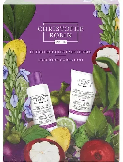 Christophe Robin Haarpflege Pflege Luscious Curls Duo Conditioning Cleanser with Chia Seed Oil 75 ml + Defining Cream with Chia Seed Oil 20 ml + Defining Butter with Kokum Butter 10 ml