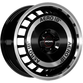 Ronal R50 AERO 8,0 x 18 5 x 100 ET35 MB68 Schwarz