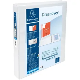 Exacompta KreaCover DIN A4 25 mm Weiß 10 St.