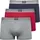 Jockey Boxershorts Cotton Stretch grau 3er Pack 3XL
