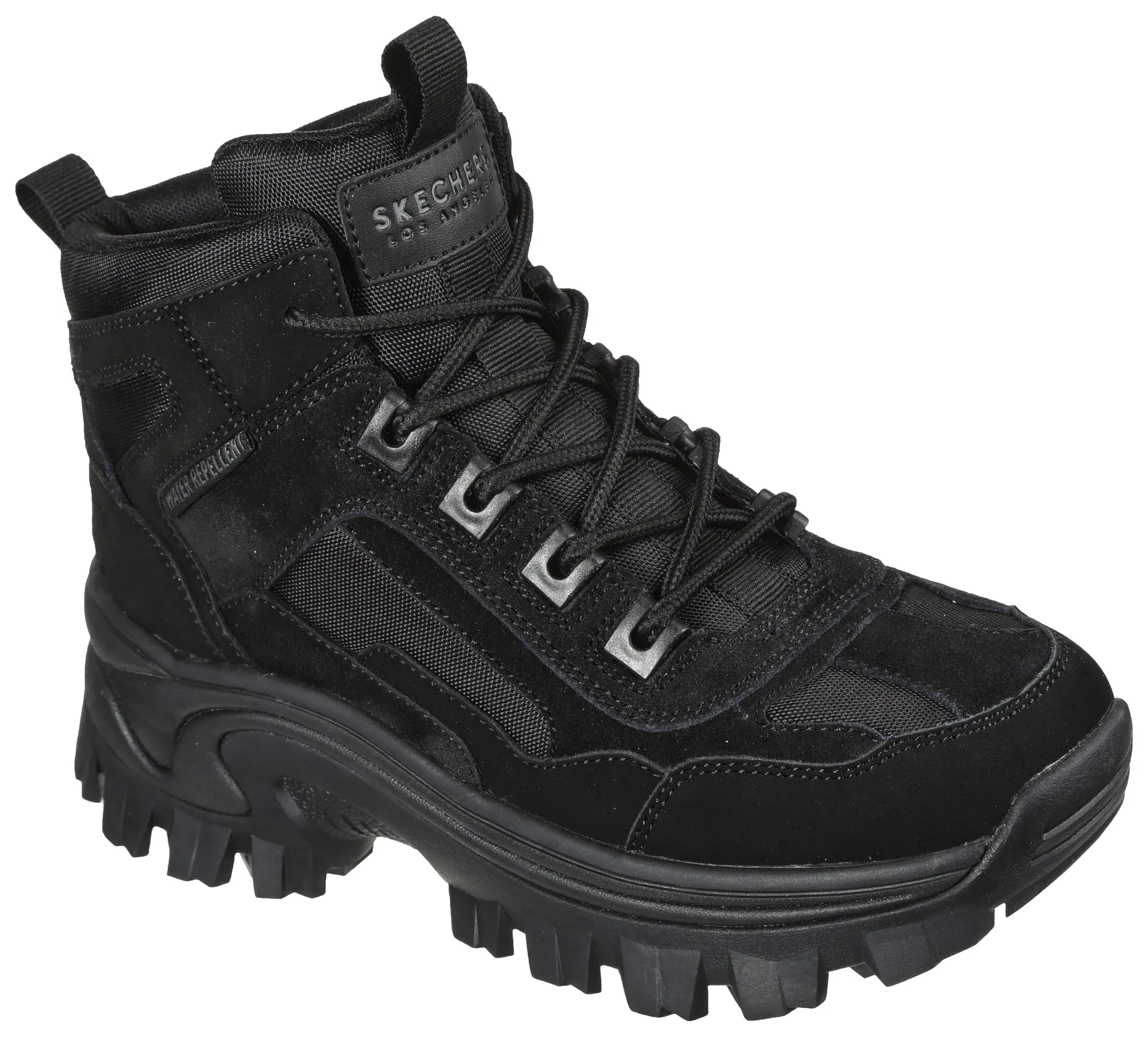 Skechers Schnürboots »HI-RYZE-GAWKERS«, Trekking Stiefel, Winterstiefel mit robuster Profillaufsohle Skechers schwarz 36