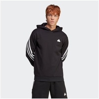 Adidas Herren Kapuzensweat Future Icons 3-Streifen, BLACK/WHITE, S