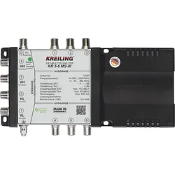 Kreiling KR 5-6 MS-III, 5 Eingänge, 6 Ausgänge, 950 - 2200 MHz, 40 - 862 MHz, -4