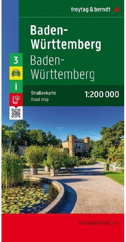 Freytag & Berndt Autokarte Baden-Württemberg. Baden-Wurttemberg. Bade-Wurtemberg; Baden-Vurtembergo. Baden-Wurttemberg. Bade-Wurtemberg; Baden-Vurtemb