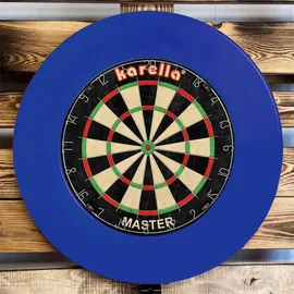 KARELLA Dartboard Surround PU Auffangring Blau