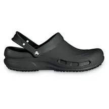 Crocs Bistro Clog für Gastronomie, Pflege, Krankenhaus mit geschlossenem Fußbereich, schwarz