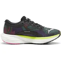 Puma Deviate Nitro 2 Psychedelic Rush Damen Puma Black/Lime Pow/Poison Pink 38