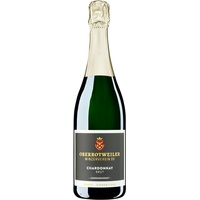 Oberrotweiler Chardonnay Sekt Brut FLASCHENGÄRUNG - hochwertiges Sekt-Geschenk für Frauen und Männer, Badischer Winzersekt (1 x 0,75l)