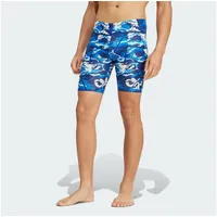 Adidas Waves Graphic Jammer-Badehose Dark Blue S