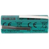 AccuCell Akku NiMH 4/5A, 43x17mm passend für elektrische Zahnbürsten der Braun Oral-B Triumph Serie (bitte Maße 43x17mm prüfen)