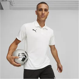 Puma teamGOAL Polo weiß S